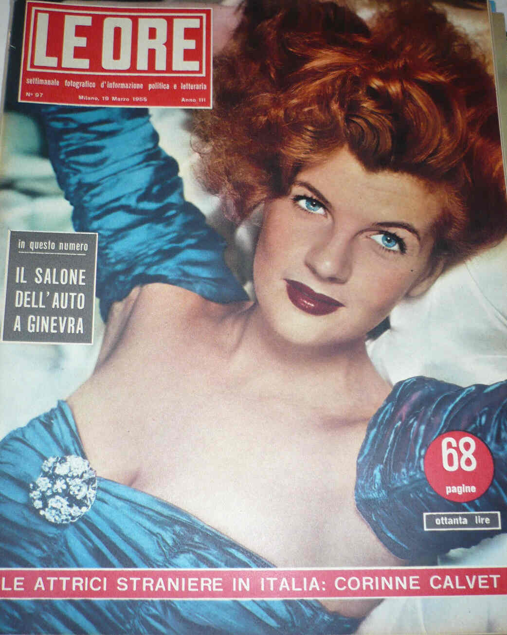 ORE | LE magazine side cover Issue 97 19 March 1955