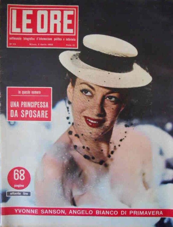 ORE | LE magazine side cover Issue 99 2 April 1955