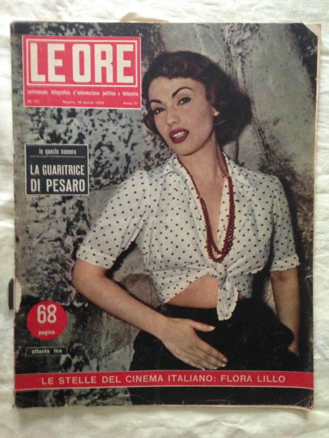 ORE | LE magazine side cover Issue 101 16 April 1955