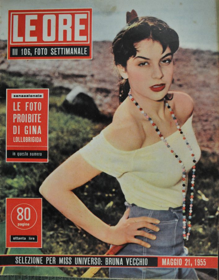 ORE | LE magazine side cover Issue 106 21 May 1955
