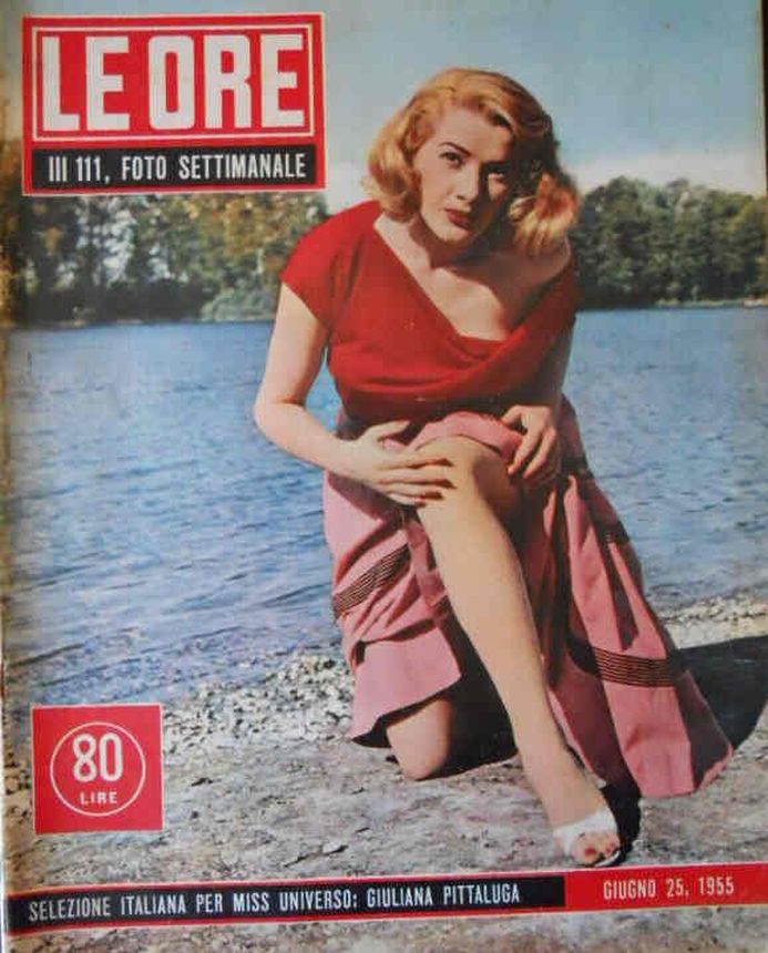 ORE | LE magazine side cover Issue 111 25 June 1955
