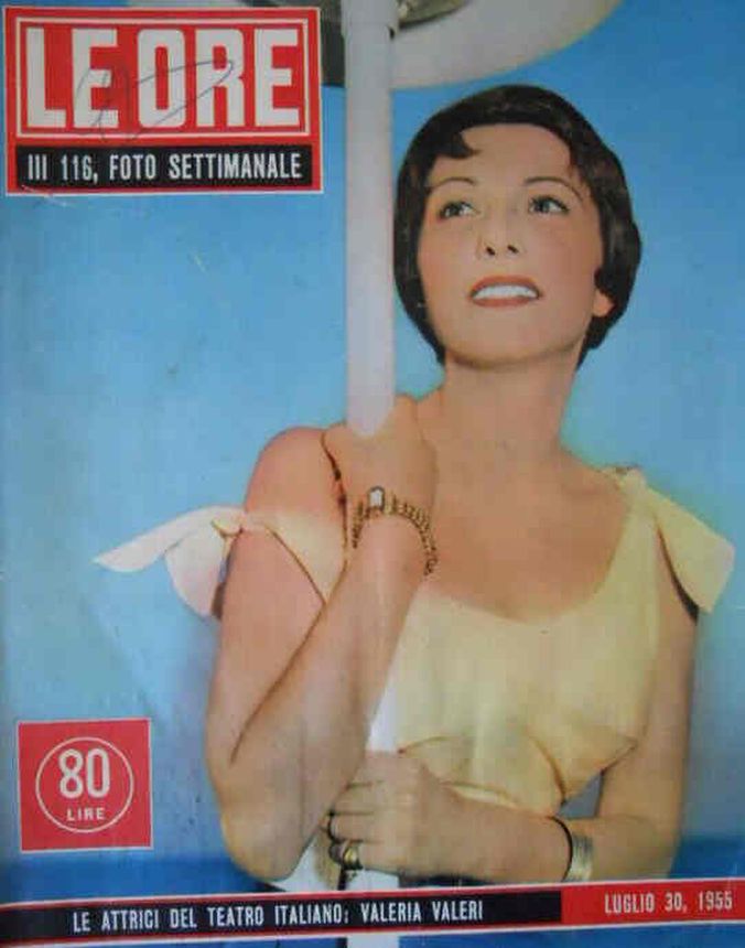 ORE | LE magazine side cover Issue 116 30 July 1955