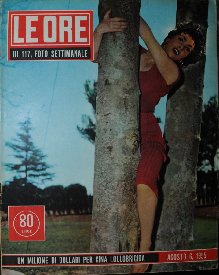 ORE | LE magazine side cover Issue 117 6 August 1955