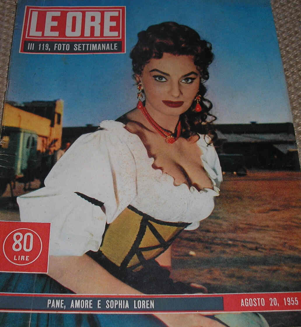 ORE | LE magazine side cover Issue 119 20 August 1955