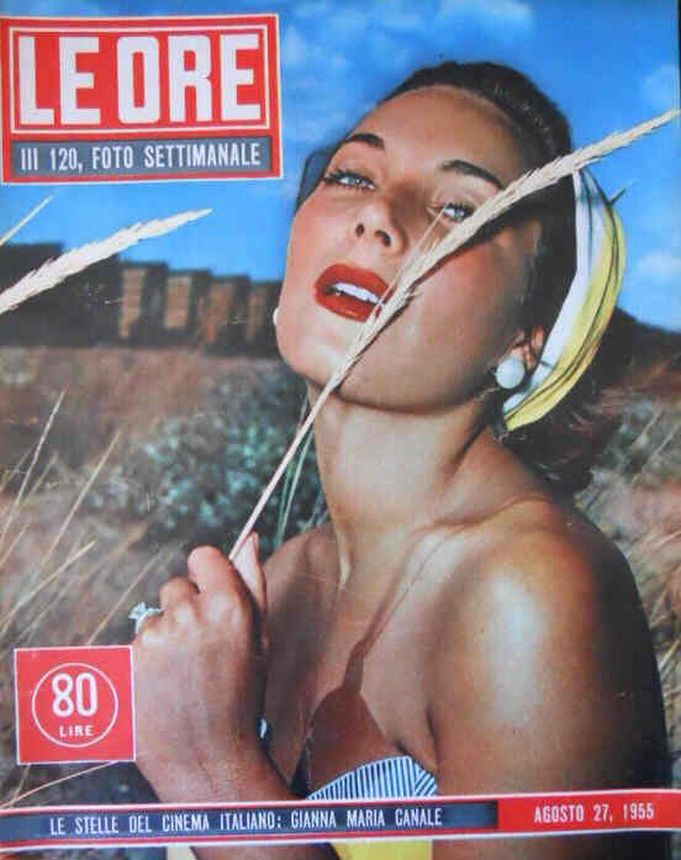 ORE | LE magazine side cover Issue 120 27 August 1955