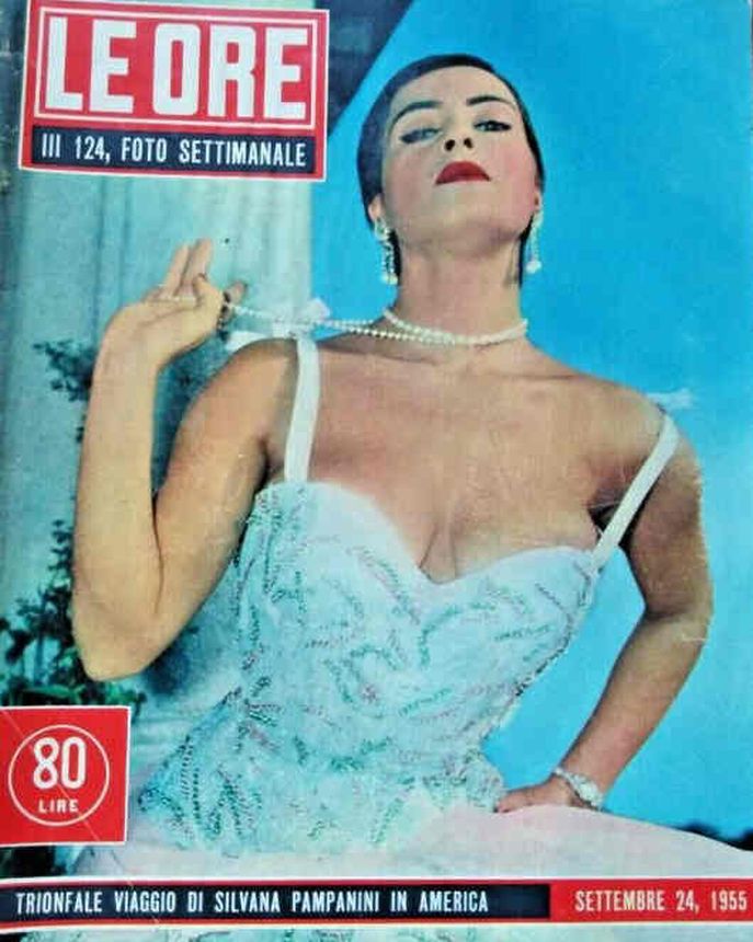 ORE | LE magazine side cover Issue 124 24 September 1955
