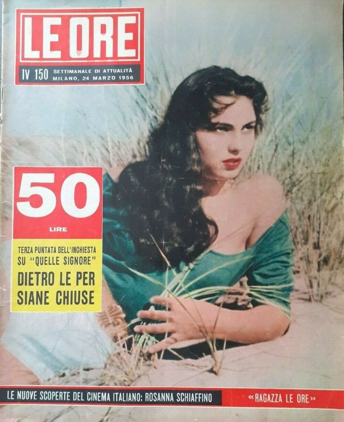 ORE | LE magazine side cover Issue 150 24 March 1956