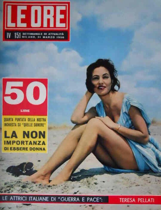 ORE | LE magazine side cover Issue 151 31 March 1956