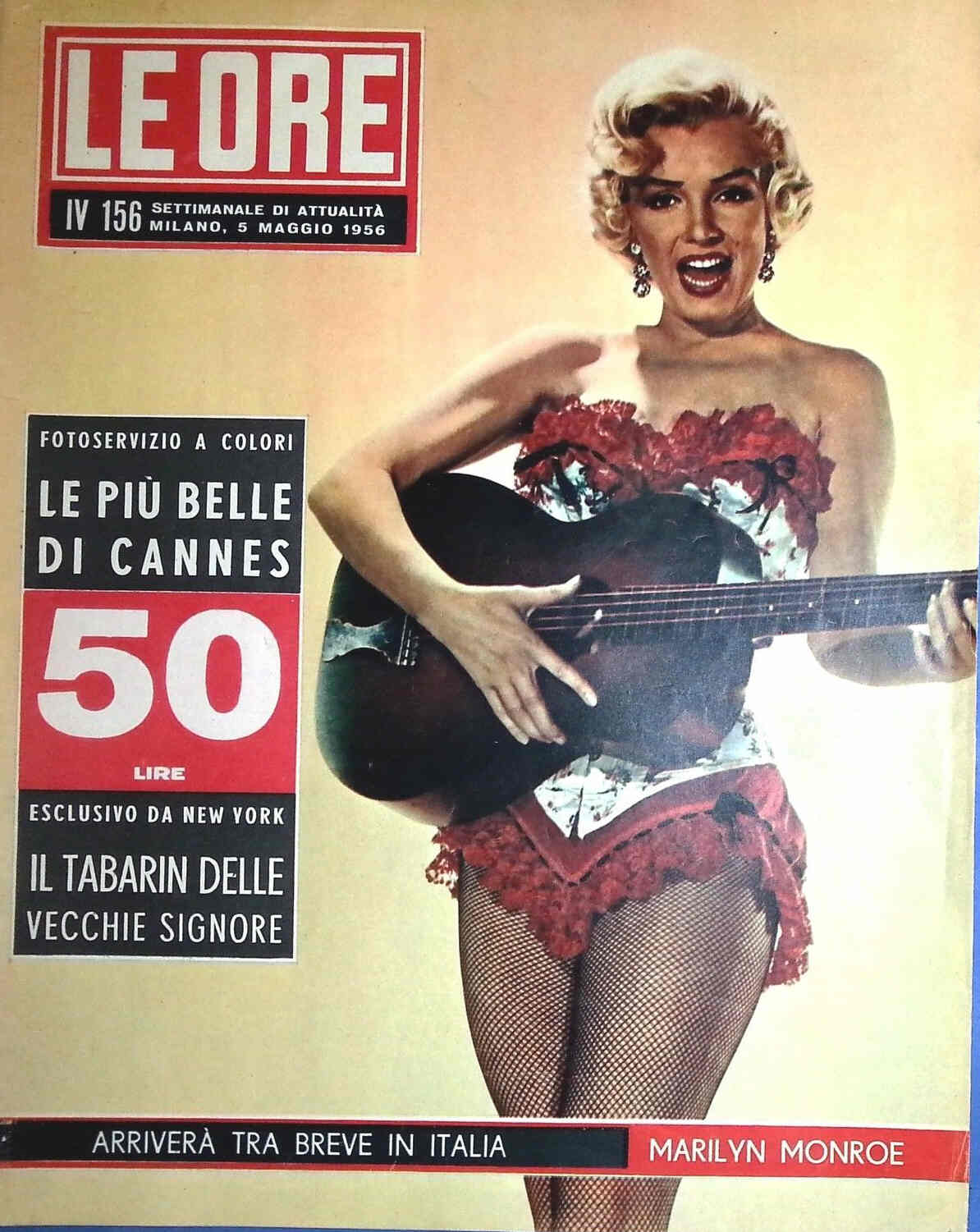ORE | LE magazine side cover Issue 156 5 May 1956
