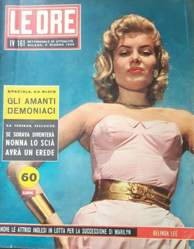 ORE | LE magazine side cover Issue 161 9 June 1956