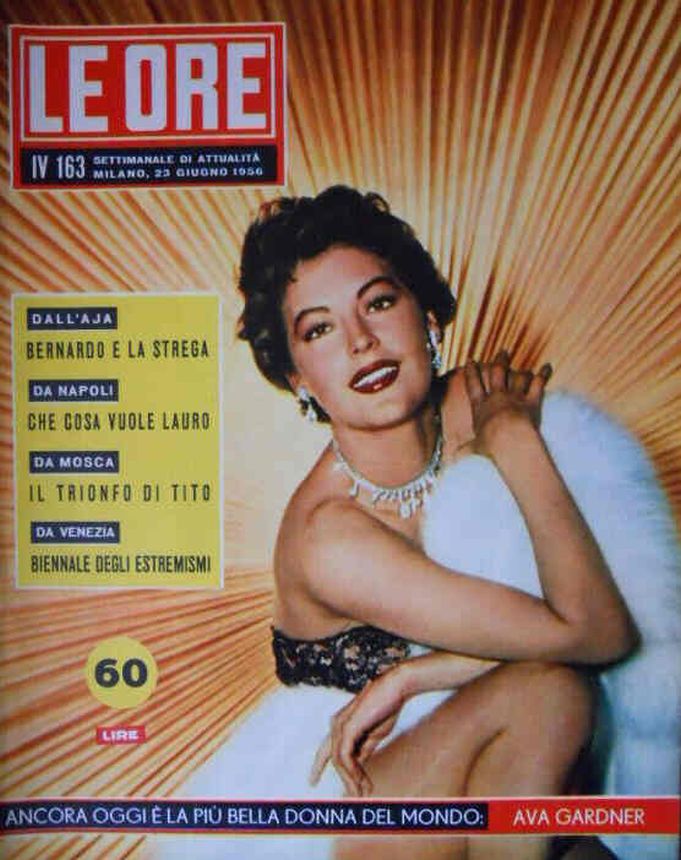 ORE | LE magazine side cover Issue 163 23 June 1956