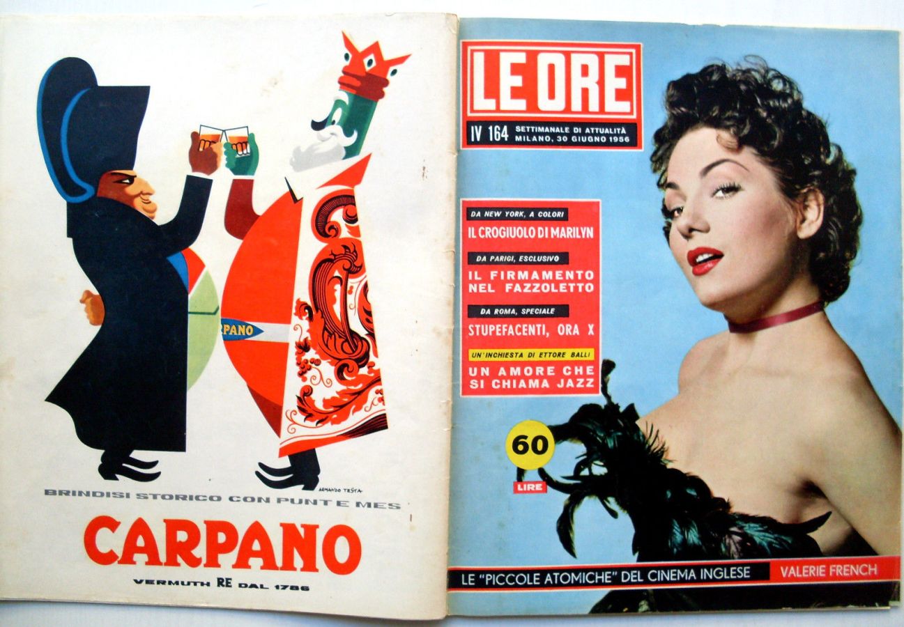 ORE | LE magazine side cover Issue 164 30 June 1956