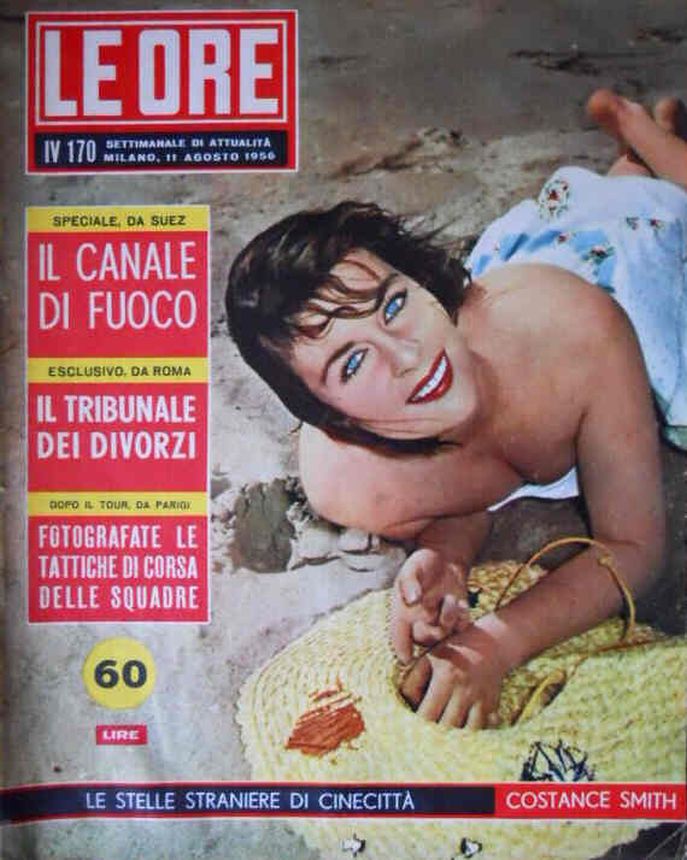 ORE | LE magazine side cover Issue 170 11 August 1956