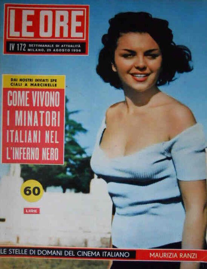 ORE | LE magazine side cover Issue 172 25 August 1956