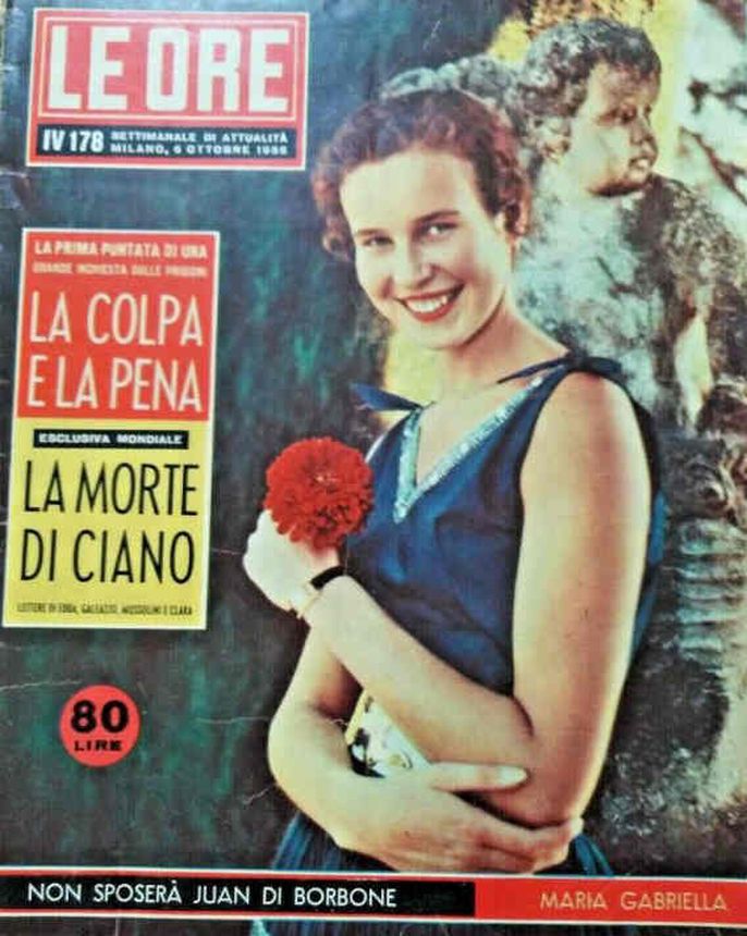 ORE | LE magazine side cover Issue 178 6 October 1956
