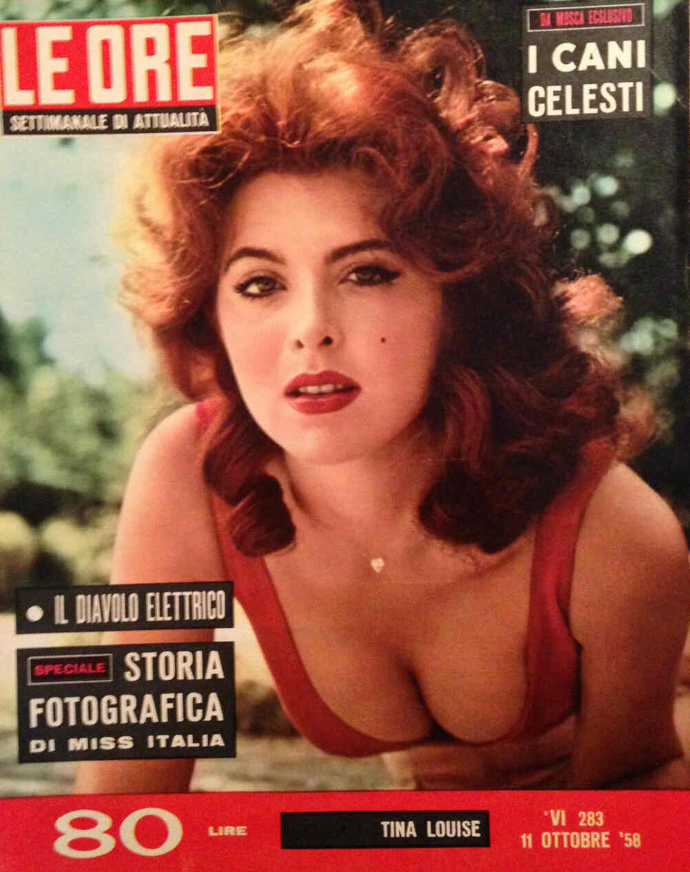 ORE | LE magazine side cover Issue 283 11 October 1958