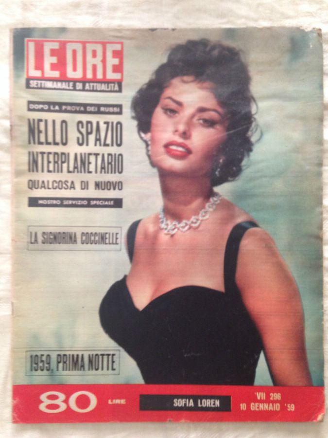 ORE | LE magazine side cover Issue 296 10 January 1959