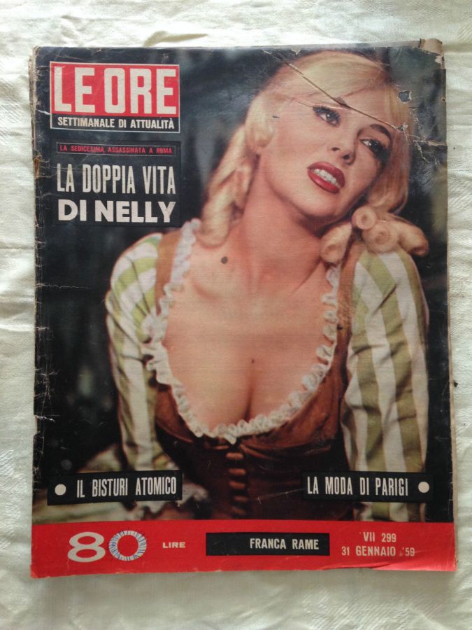 ORE | LE magazine side cover Issue 299 31 January 1959