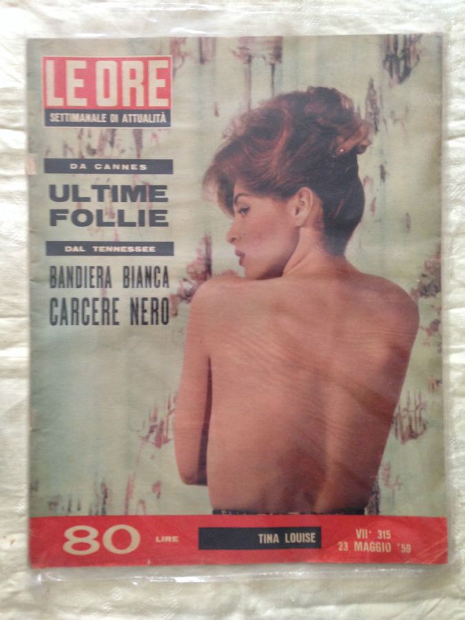 ORE | LE magazine side cover Issue 315 23 May 1959