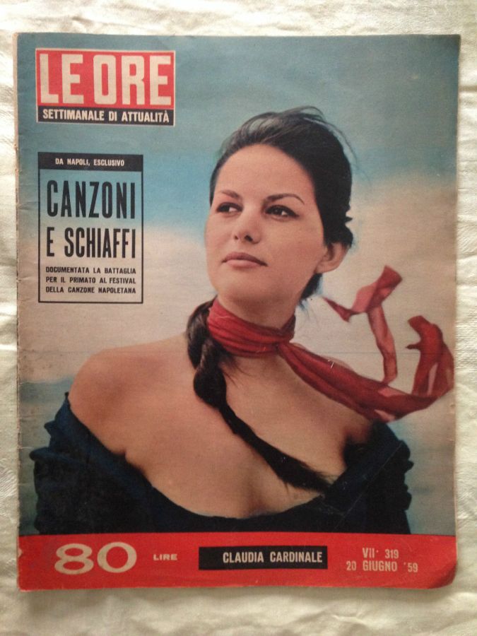 ORE | LE magazine side cover Issue 319 20 June 1959