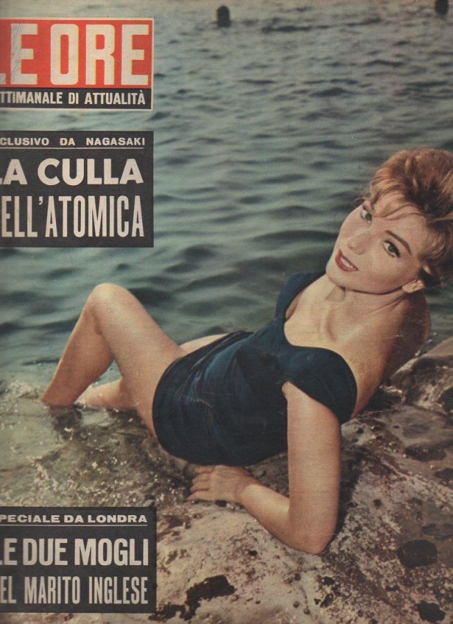 ORE | LE magazine side cover Issue 328 22 August 1959