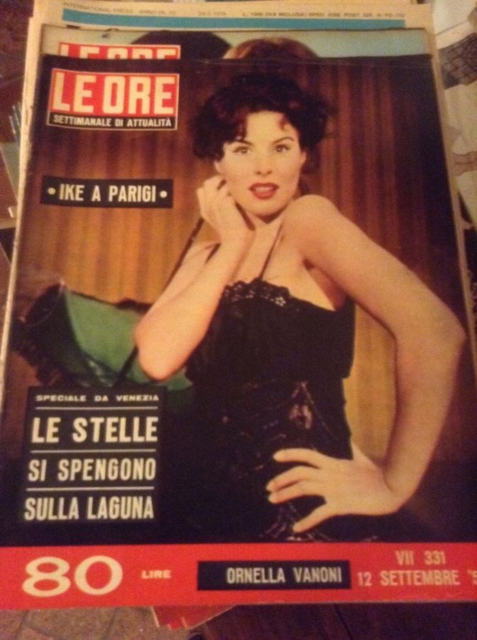 ORE | LE magazine side cover Issue 331 12 September 1959