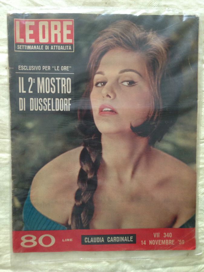 ORE | LE magazine side cover Issue 340 14 November 1959