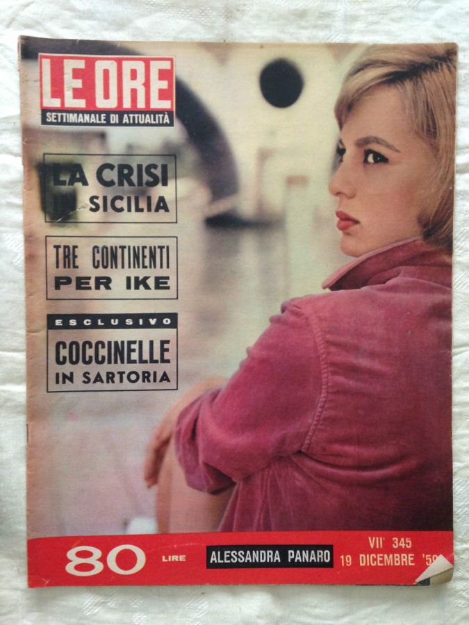 ORE | LE magazine side cover Issue 345 19 December 1959