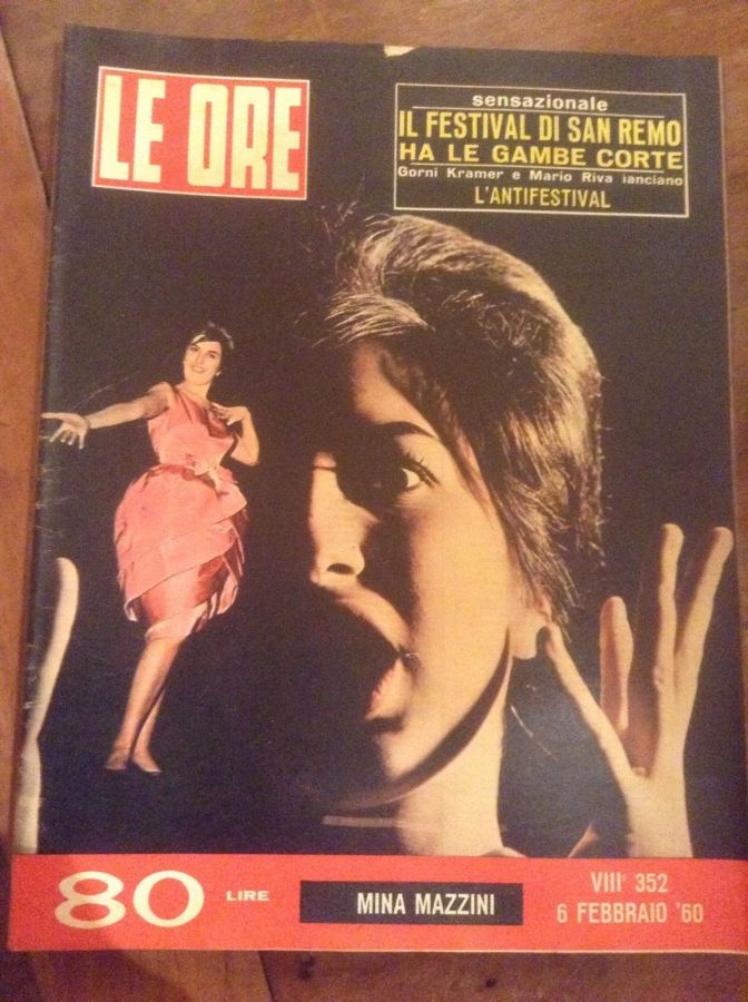 ORE | LE magazine side cover Issue 352 6 February 1960