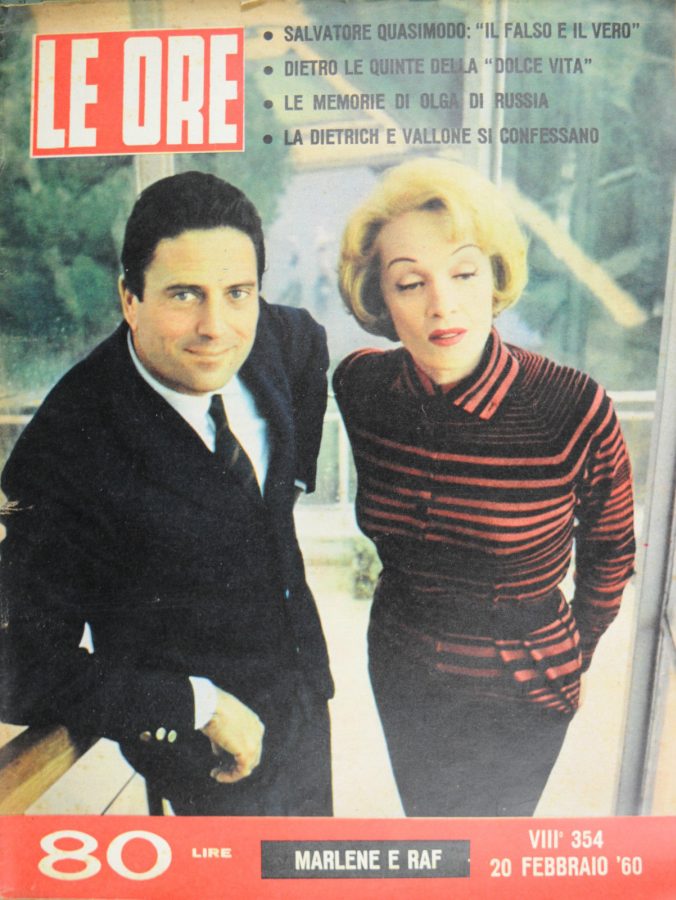 ORE | LE magazine side cover Issue 354 20 February 1960