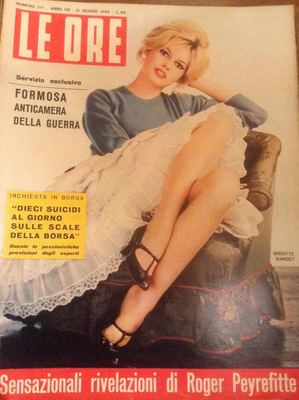 ORE | LE magazine side cover Issue 371 21 June 1960