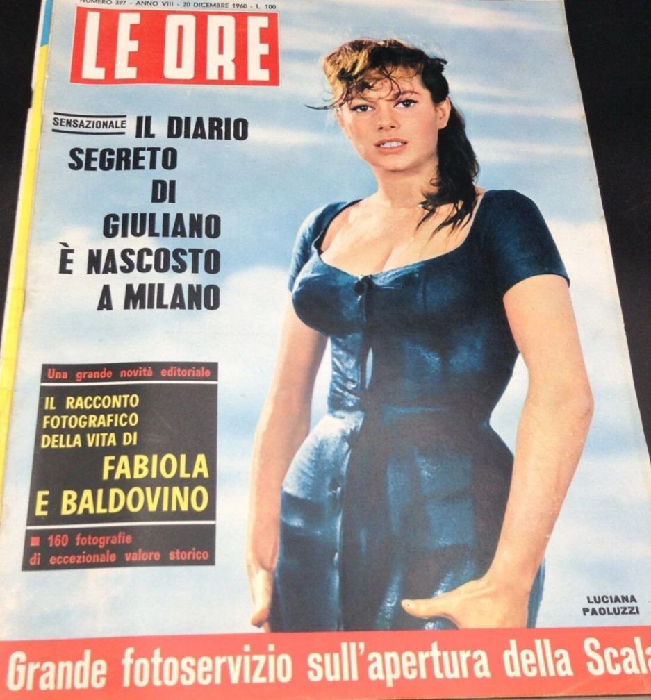 ORE | LE magazine side cover Issue 397 20 December 1960