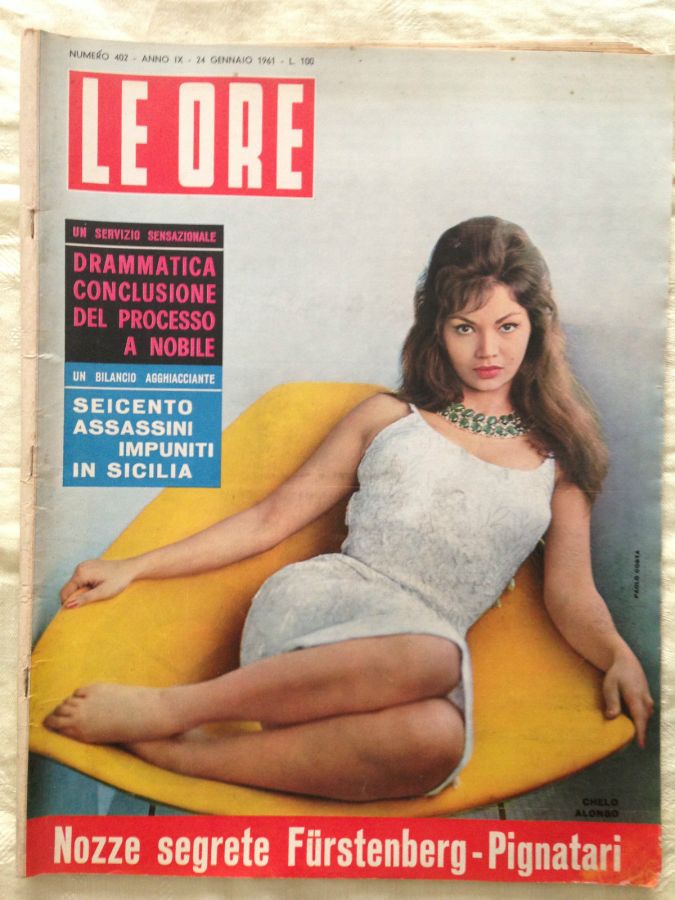 ORE | LE magazine side cover Issue 402 24 January 1961