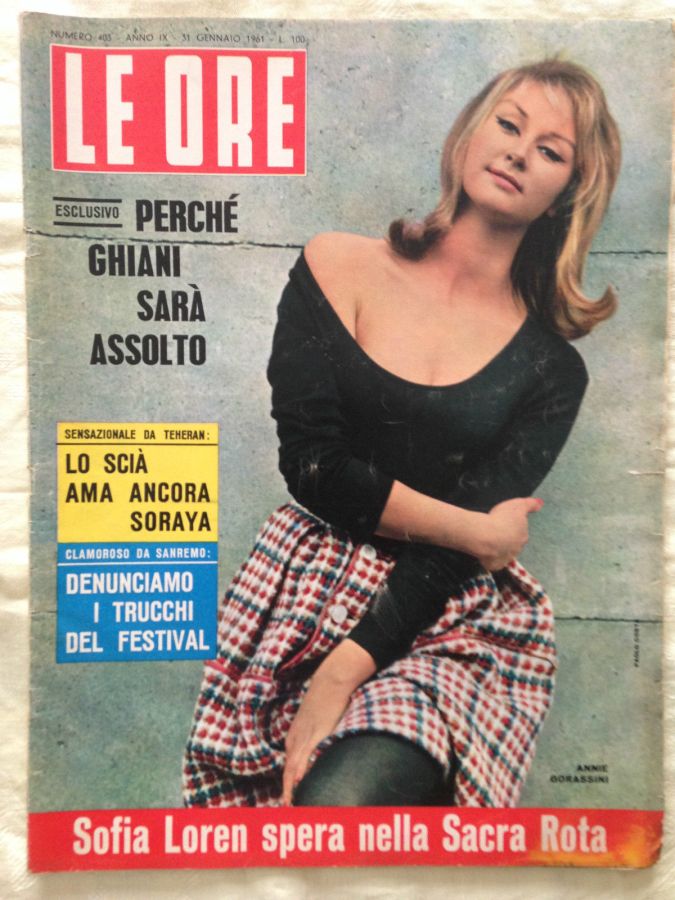 ORE | LE magazine side cover Issue 403 31 January 1961