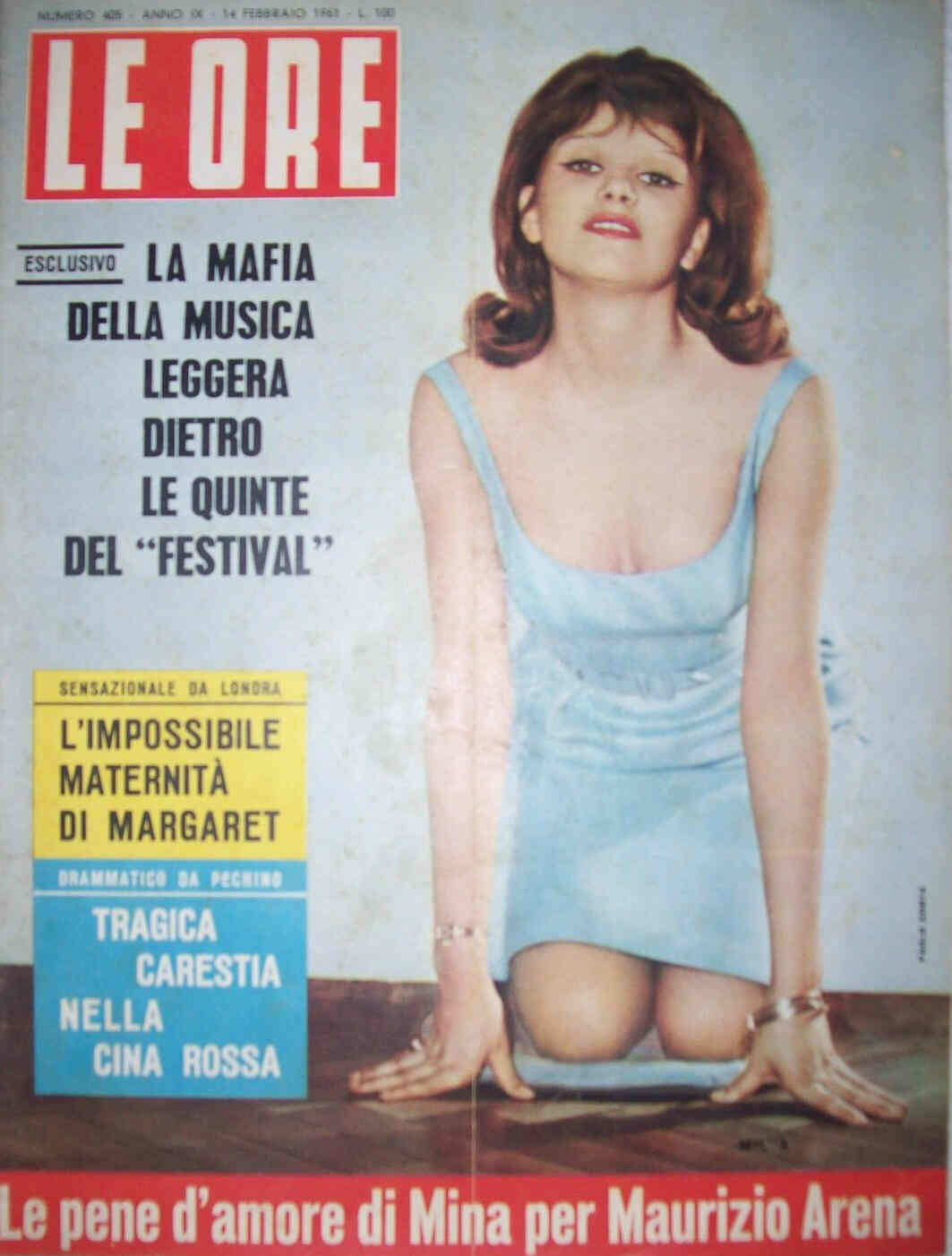 ORE | LE magazine side cover Issue 405 14 February 1961
