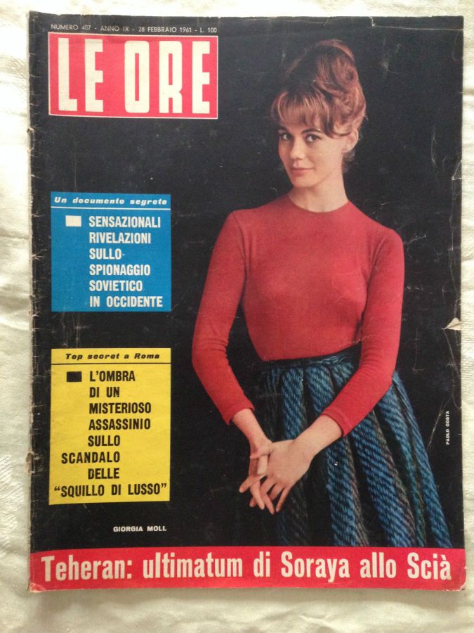 ORE | LE magazine side cover Issue 407 28 February 1961