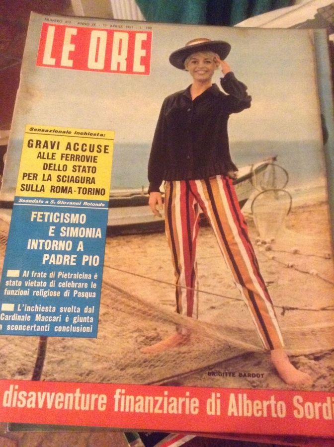 ORE | LE magazine side cover Issue 413 11 April 1961