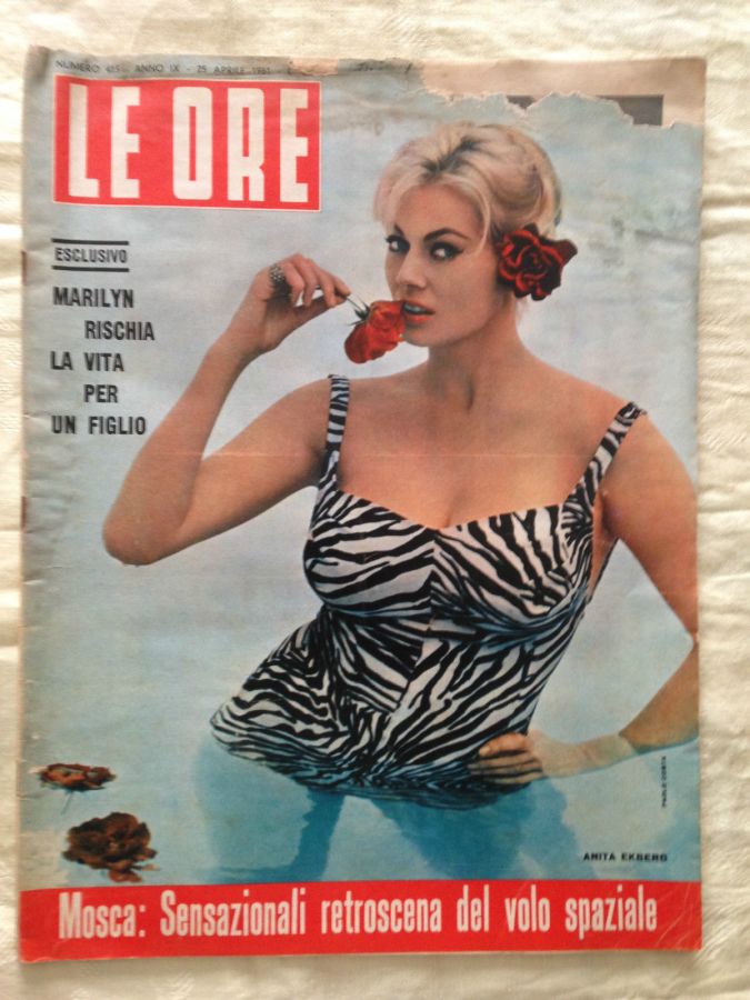 ORE | LE magazine side cover Issue 415 25 April 1961