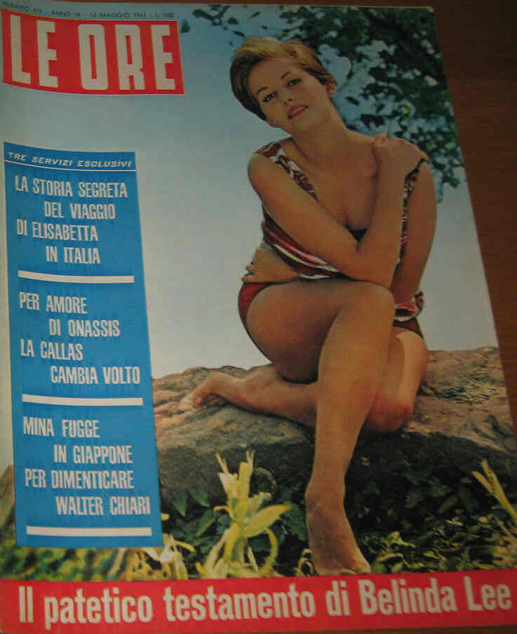 ORE | LE magazine side cover Issue 418 16 May 1961