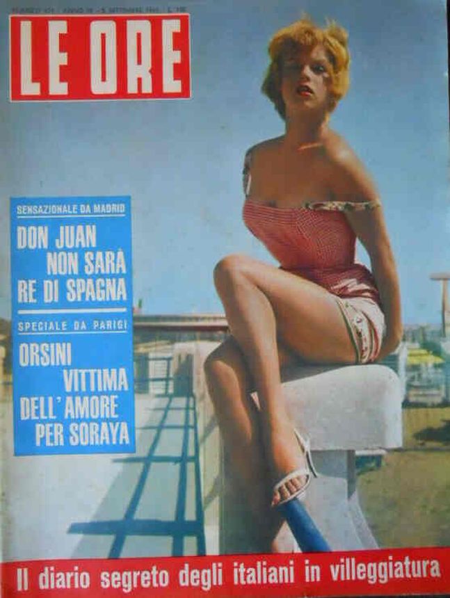 ORE | LE magazine side cover Issue 434 5 September 1961