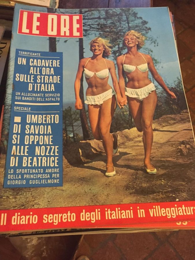 ORE | LE magazine side cover Issue 435 12 September 1961