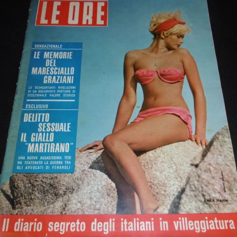 ORE | LE magazine side cover Issue 436 19 September 1961
