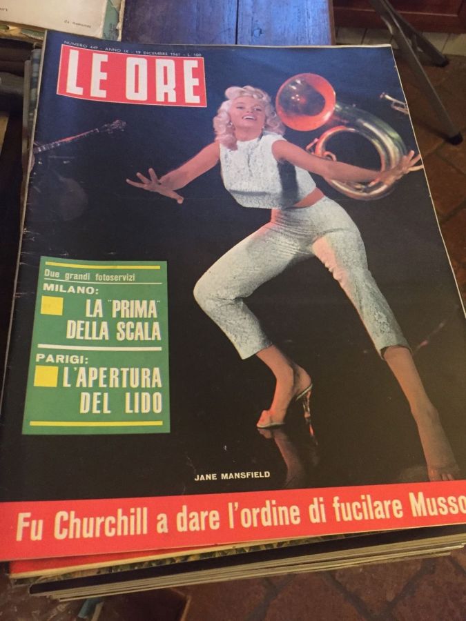 ORE | LE magazine side cover Issue 449 19 December 1961