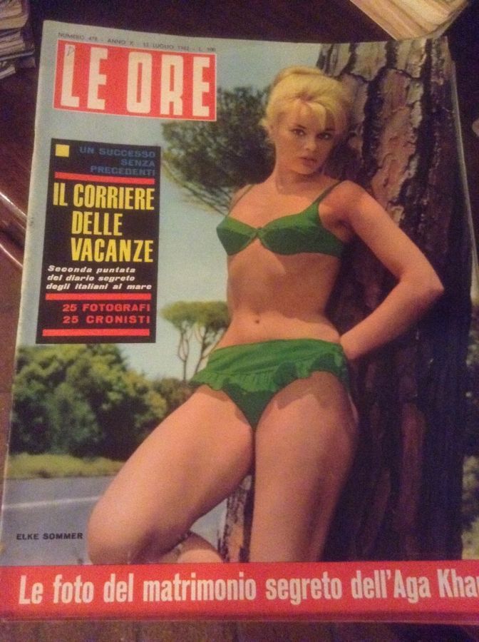 ORE | LE magazine side cover Issue 478 12 July 1962