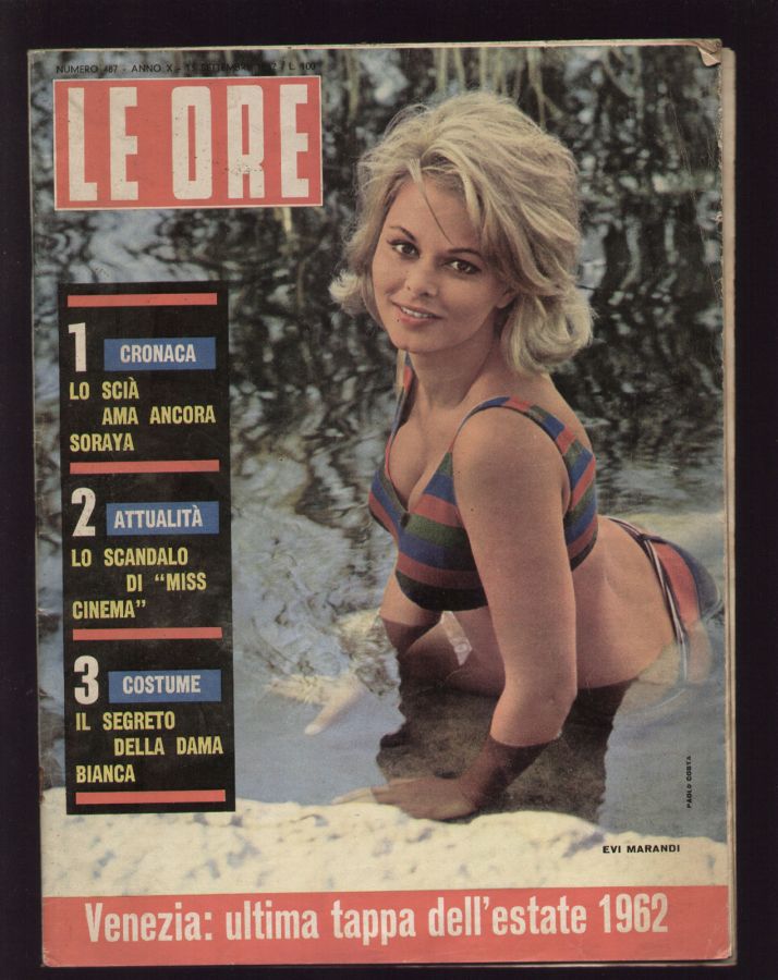 ORE | LE magazine side cover Issue 487 13 September 1962