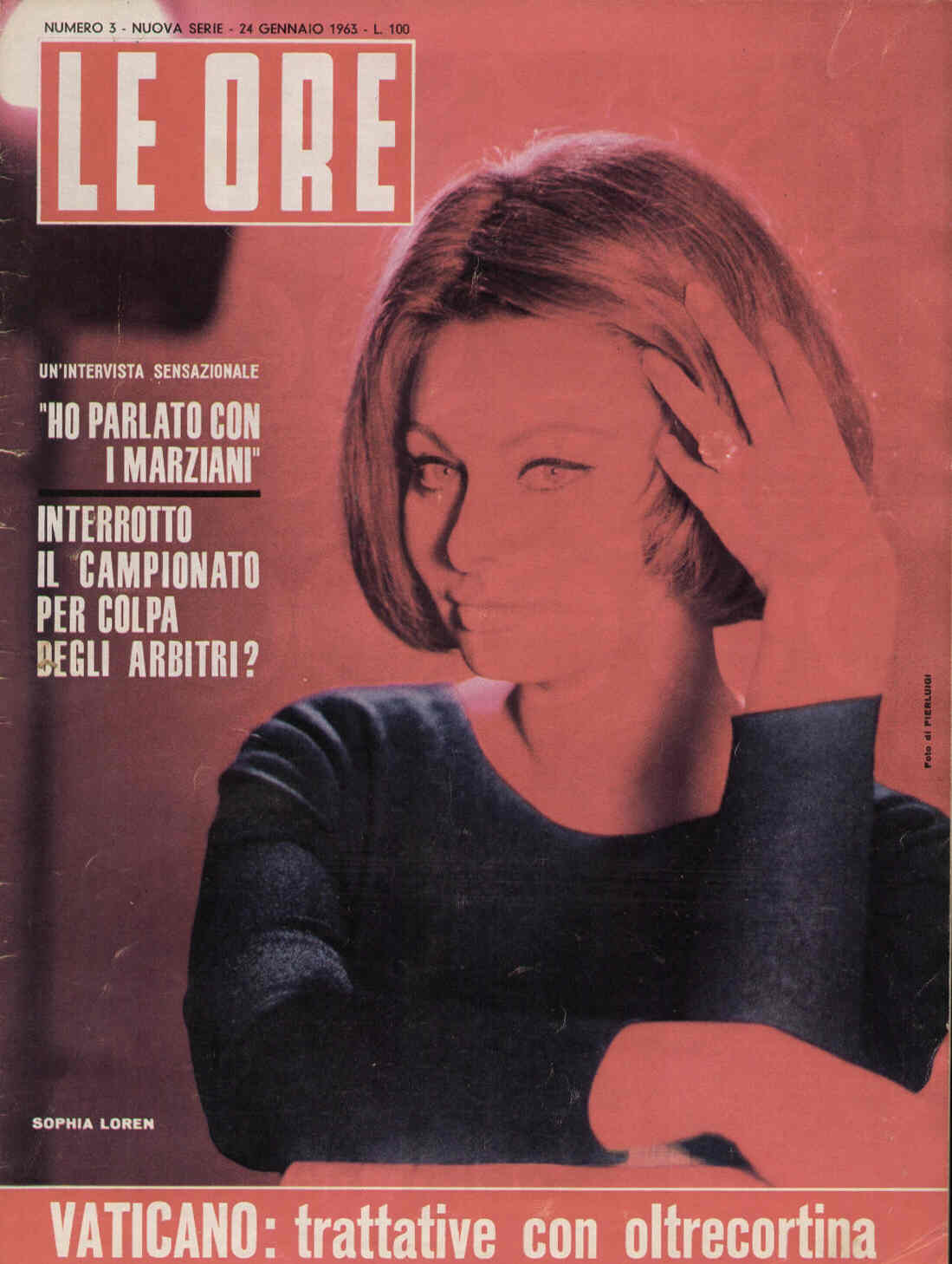 ORE | LE magazine side cover Issue 03 24 January 1963