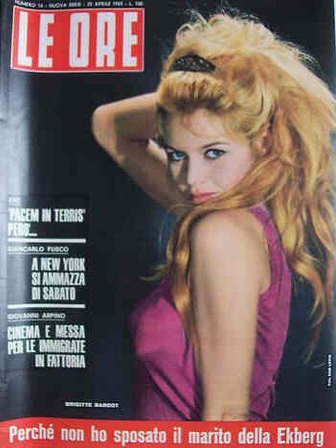 ORE | LE magazine side cover Issue 16 25 April 1963