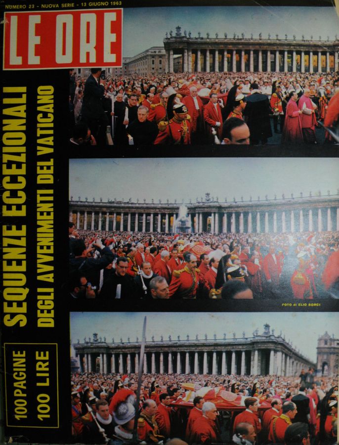 ORE | LE magazine side cover Issue 23 13 June 1963