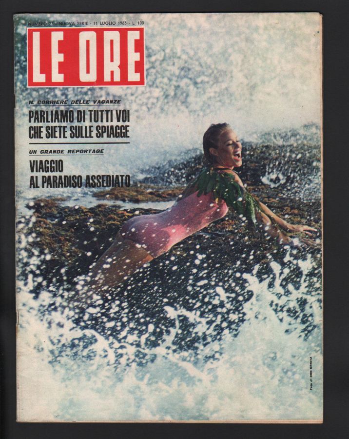 ORE | LE magazine side cover Issue 27 11 July 1963