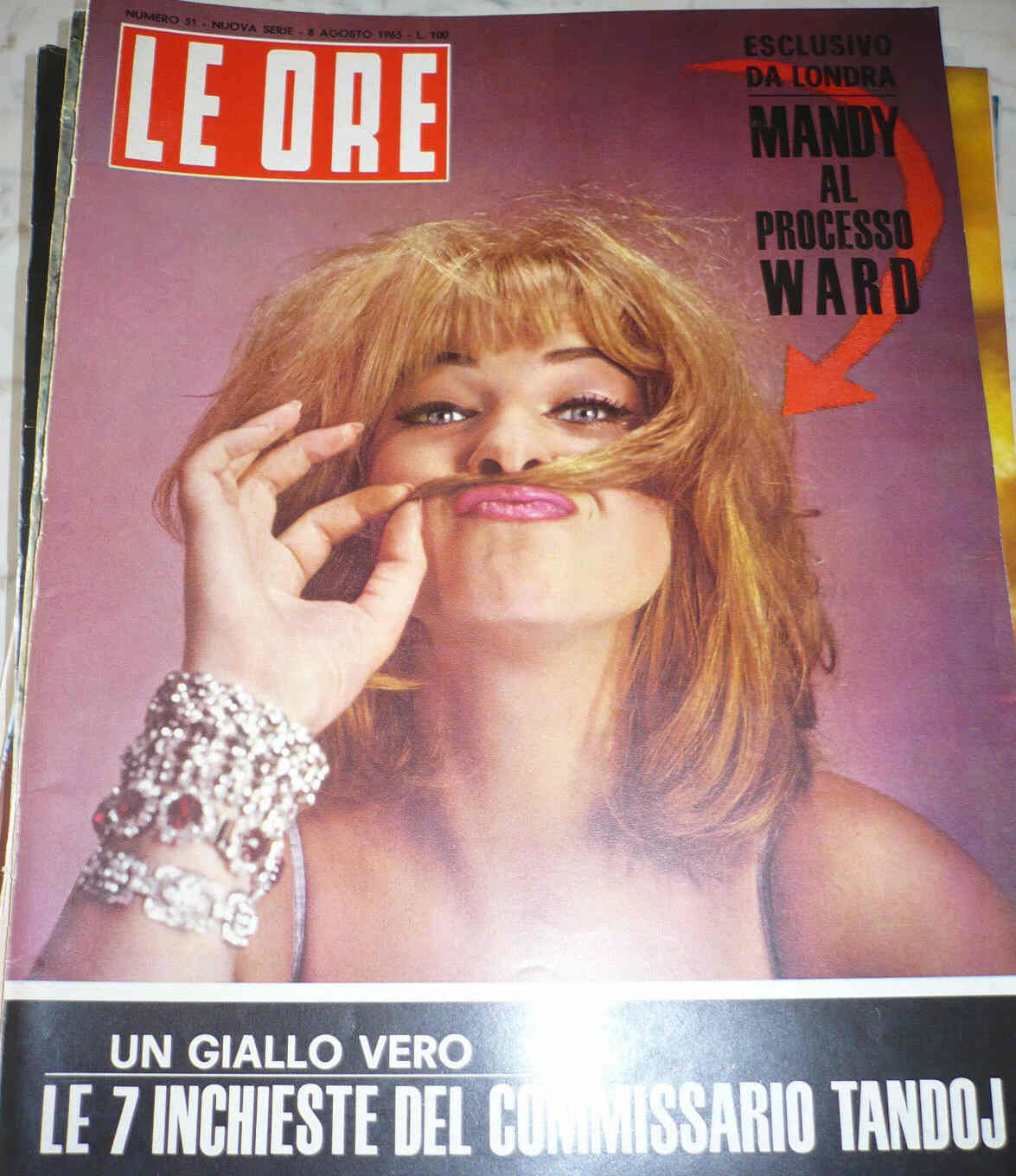 ORE | LE magazine side cover Issue 31 8 August 1963